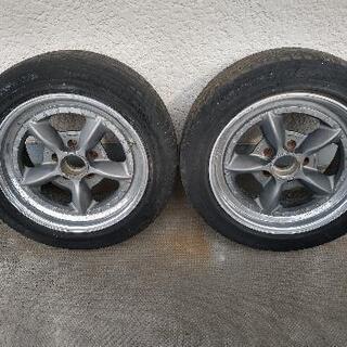 アルミホイール　パナスポーツ RACING/G7-C5R 16インチ8.0J +30？ PCD114.3 ガンメタ 2本セット Panasport