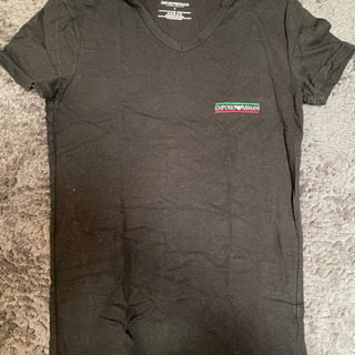 Emporio Armani Black 半袖Tシャツ Sサイズ