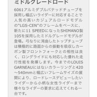 美品　LOUIS GARNEAU  LGS-CEN COMP