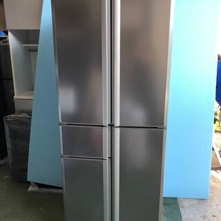 三菱 MR-A41J-T 407L　観音開き　全室オートクローザー搭載2006年製 ノンフロン冷凍冷蔵庫