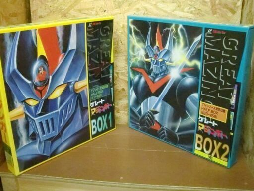 激レア！グレートマジンガー BOX全2巻　56話完結セット レーザーディスク