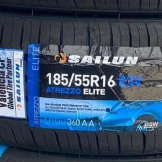 🌞185/55R16⭐フィールダー、シャトル、フィット、スイフト等に！新品未使用！交換費用込み！SAILUN製サマータイヤ入荷しました🌞