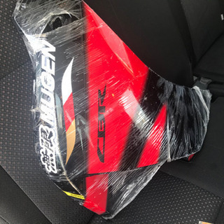 CBR250R 無限カラー　スマホホルダー、右側予備装甲（新品）付き
