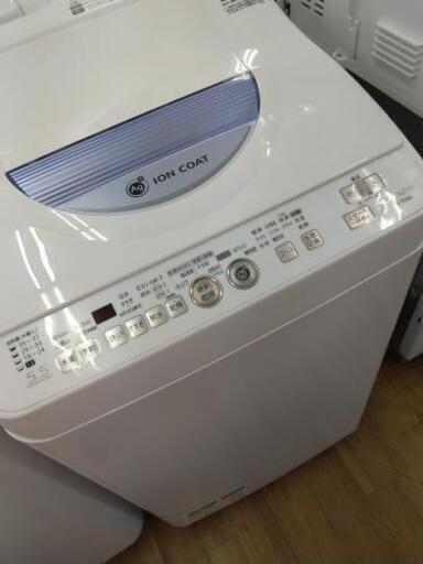 J091  早い者勝ち！ ★6ヶ月保証★5.5K/3K洗濯乾燥機★SHARP  ES-TG55L-A  2014年製