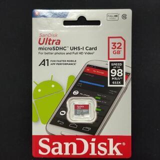 新品　SanDisk Ultra microSDHCカード(32...