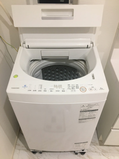 （値下げ）2019年式　TOSHIBA 洗濯機　8Kg