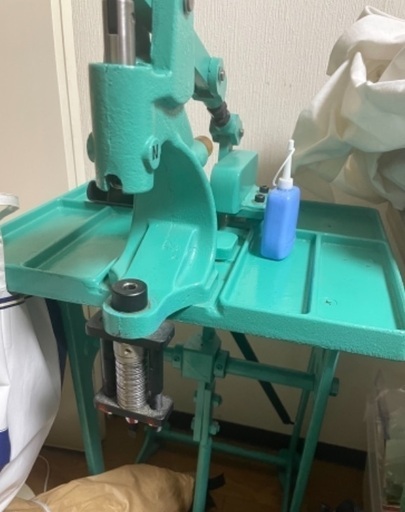 プレス機 足踏みタイプ フットプレス機 アメリカンホック ホック 