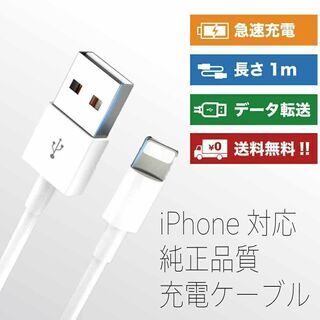 【2本セット】新品未使用 iPhone iPad 充電ケーブル ...