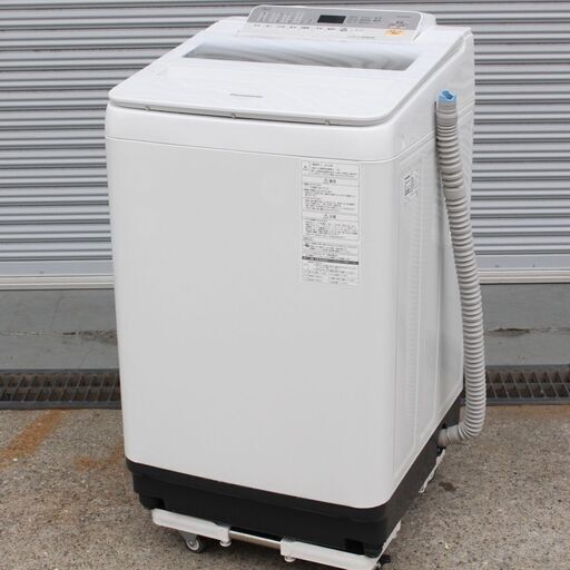 T544) Panasonic パナソニック NA-FA90H5 全自動洗濯機 2018年製 9kg 9.0kg 縦型洗濯機 簡易乾燥機能付 家電