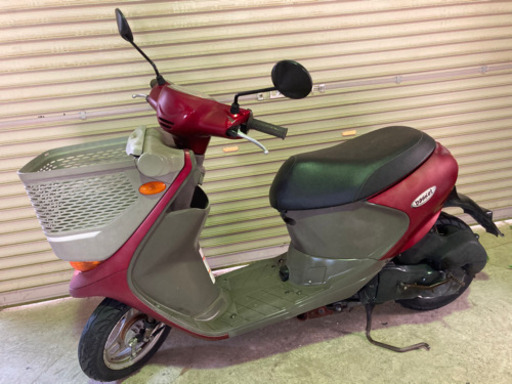 【売約済】実働 BT新品 バリ溝 スズキ CA43A レッツ4 バスケット 4スト インジェクションバイク 原付 スクーター