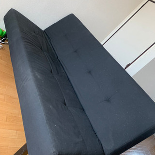 【早い者勝ち】IKEA ソファーベッド　黒