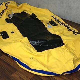 ⭕⭕⭕PH3/86　Doing Sports ゴムボート 店員4名 255×122㎝ 中古 汚れあり V-422111 ローボート 川遊び ポンプ 海⭕⭕⭕