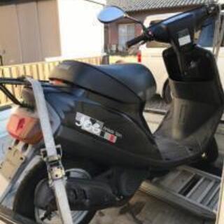 原付き　ヤマハジョグ3 KＪ　ヘルメット付