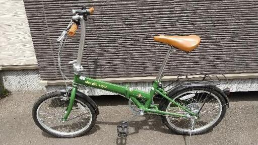 折り畳み自転車　２０インチ　６段変速