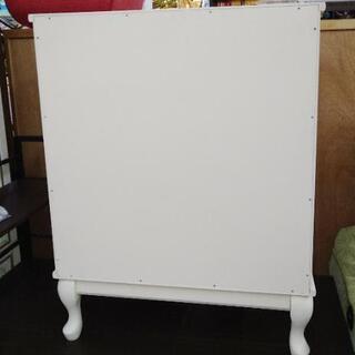 ロココ調キャビネット　70×35×90