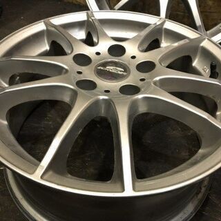 A-TECH SCHNEIDER エーテック シュナイダー 社外ホイール 16インチ 4本 6.5J5HPCD114.3+42 リーフ プリウスα等　(VHA292) クレジットカード QR決済可能