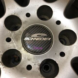 A-TECH SCHNEIDER エーテック シュナイダー 社外ホイール 16インチ 4本 6.5J5HPCD114.3+42 リーフ プリウスα等　(VHA292) クレジットカード QR決済可能