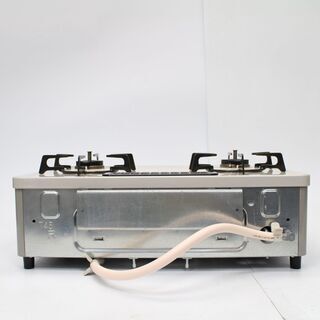 086)Rinnai ガスコンロ KGM563BER 2口 2017年製 12A13A 都市ガス用