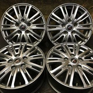 ZELERNA 社外ホイール 15インチ 4本 6J5HPCD114.3+53 ステップワゴン エスクァイア ヴォクシー等　(VHV517) クレジットカード QRコード決済可能 Fang ファング 社外ホイール 15インチ 4本 6J5HPCD114.3+53 ヴォクシー