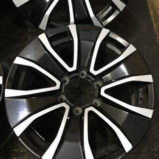 KOSEI BAREROCK 光生 ベアロック 社外ホイール 17インチ 4本 7.5J6HPCD139.7+25 200系ハイエース サーフ プラド等　(VHD199) クレジットカード QR決済可能 KOSEI BAREROCK 光生 ベアロック 社外ホイール 17インチ 4本 7.5