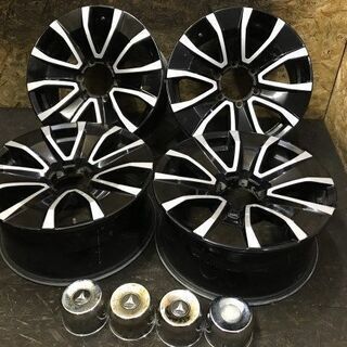 KOSEI BAREROCK 光生 ベアロック 社外ホイール 17インチ 4本 7.5J6HPCD139.7+25 200系ハイエース サーフ プラド等　(VHD199) クレジットカード QR決済可能 KOSEI BAREROCK 光生 ベアロック 社外ホイール 17インチ 4本 7.5