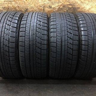 BS BLIZZAK VRX 225/55R17 17インチ スタッドレス 4本 バリ溝 エクストレイル スカイライン フーガ インプレッサXV等　(VTI389) クレジットカード QR決済可能