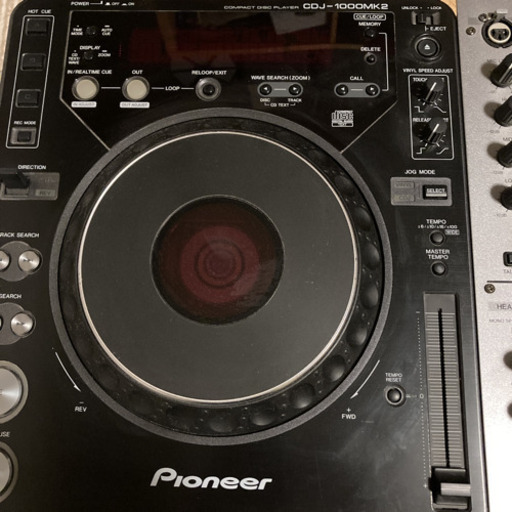 【中古DJセット】パイオニアCDJ 1000 mk3 / DJM600など 中古DJセット】パイオニアCDJ 1000 mk3 / DJM600など