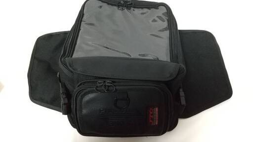 ★★美品「JTC バイク専用タンクバッグ(レインカバー付き)+Yahoo!カーナビリモコン」