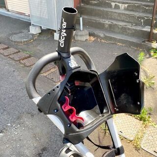 クリックギア 3.5 ＋ Clicgear プラス ゴルフカート 手押し ピンク  プッシュカート 現状品 ☆ PayPay(ペイペイ)決済可能  ☆ 札幌市 白石区 東札幌 アウトレットモノハウス白石店