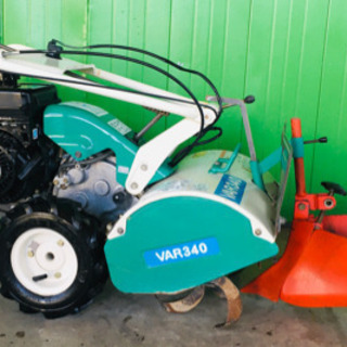 アグリップ VAR340 ストア 耕運機 管理機 歩行型トラクター 中古 