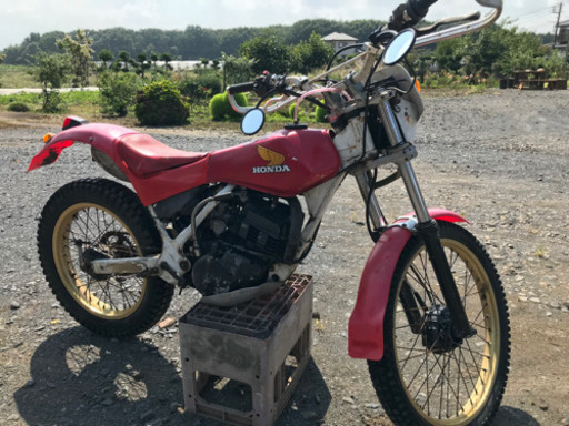 TLM200 希少　2ストトライアル車