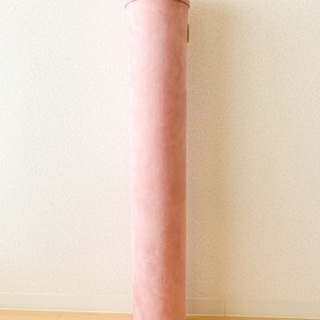 ヨガポール スウェード調 ピンク 100cm