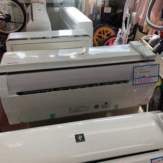 SHARP ルームエアコン AC-H22ATC 6畳用 2018年製 d3111 【公式通販】