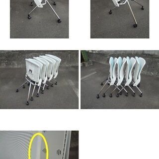 平行スタックテーブル・チェア 6点セット!! F-OA-507-0727A 【公式通販】