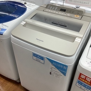 Panasonic8.0kg全自動洗濯機のご紹介です。