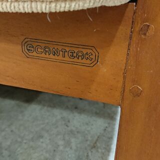 10/3商談中！SCANTEAK｜スキャンティーク｜LINEAR｜リニア｜チーク無垢材｜2人掛ソファ