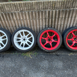 ドリフト車必見　激安タイヤ付きホイール