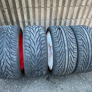 ドリフト車必見　激安タイヤ付きホイール