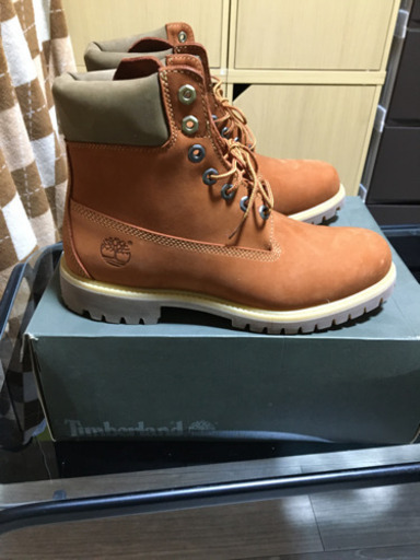 Timberland 試着のみ 大幅値下げ中 Timberland 3eye ブラウン 27.5