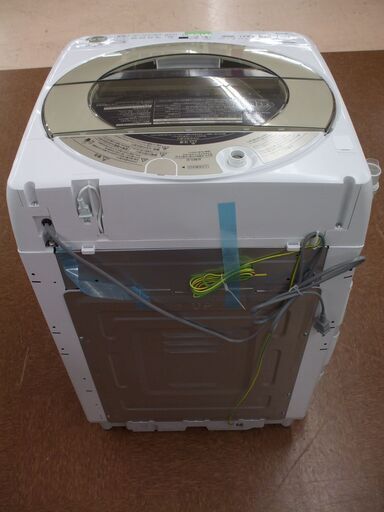 店頭受け渡し】 SHARP 全自動洗濯機 9.0kg ES-GV9E 2020年製 未使用品
