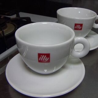 ②程度良好　illy イリー　マグカップ　コーヒーカップ&ソーサ...