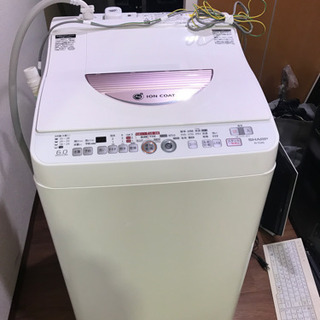 【ラスト1点！】洗濯機 SHARP ES-TG60L 6kg 2...