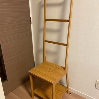 【7／31で終了！】IKEA竹製タオルラックチェア