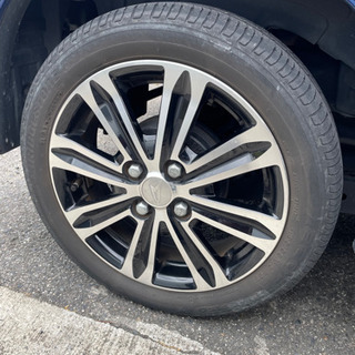 タントカスタム 純正タイヤホイールセット 4本！