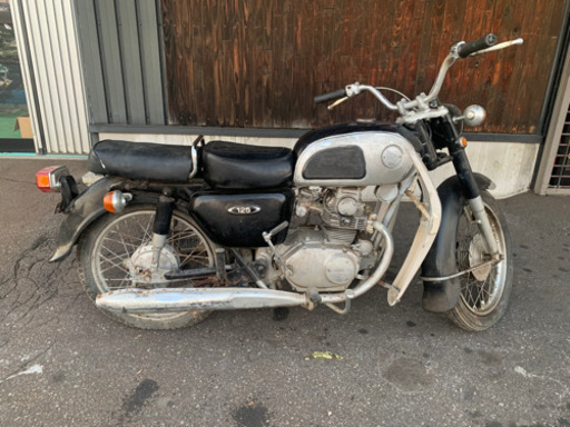 CD125K 部品取り、ジャンク品　エンジンかかりました　書類有ります