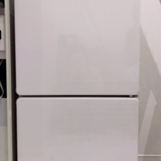 【ネット決済】ユーイング 冷蔵庫（右開き・2ドア・ホワイト）