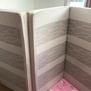 二枚セット ヘルスウェーブ マットレス