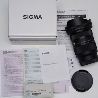 Sigma 28-70mm f2.8 for SONYレンズ＊新...