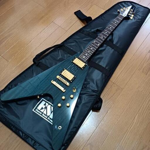 esp YT custom V　フライングV