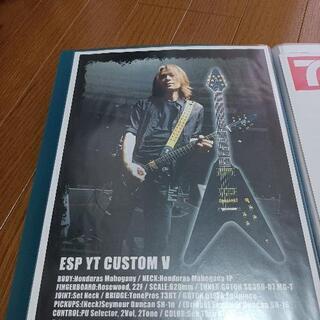 esp YT custom V　フライングV